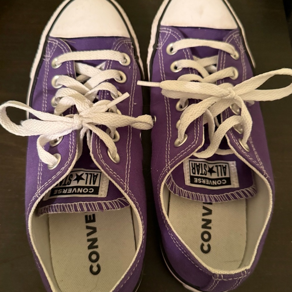 Converse Sneakers in Vibrant Purple